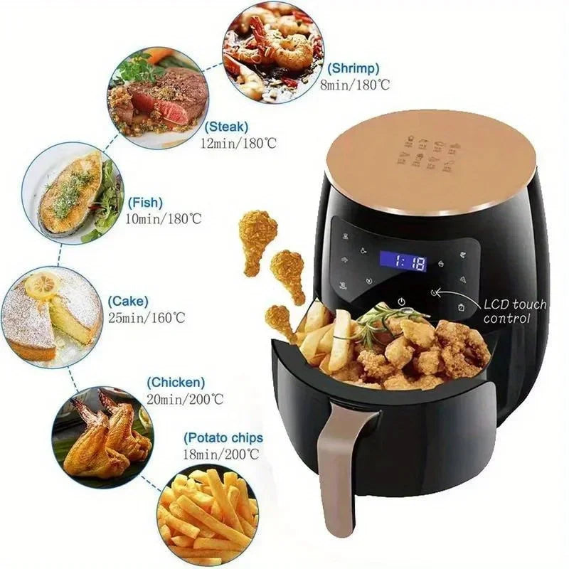 LargeAir Fryer Non Stick Easy Clean Oven