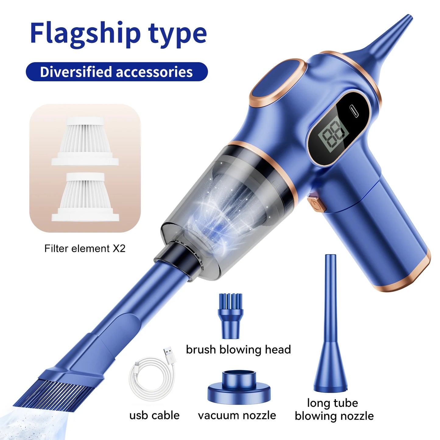 Vacuum Cleaner High-Power Mini  Carpet Cleaner