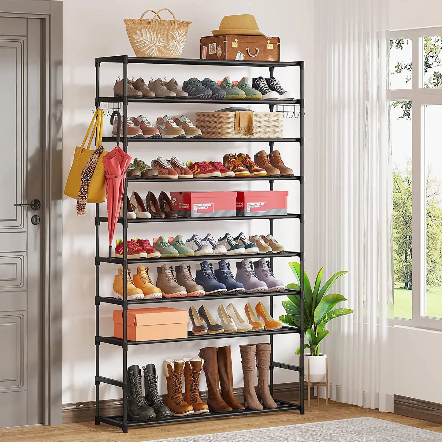 Large Capacity Organizer, Shoe Shelf for 50 Pair