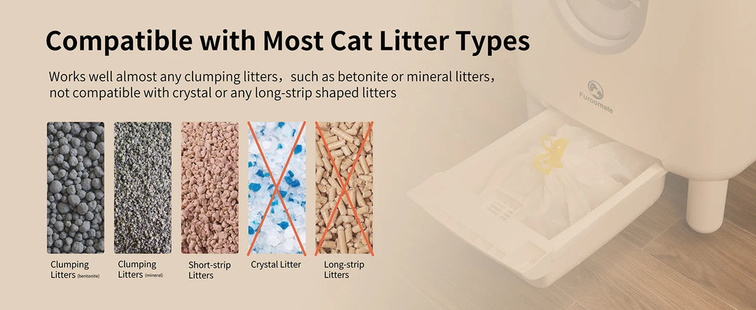 F6 Self-Cleaning Automatic Cat Litter Box