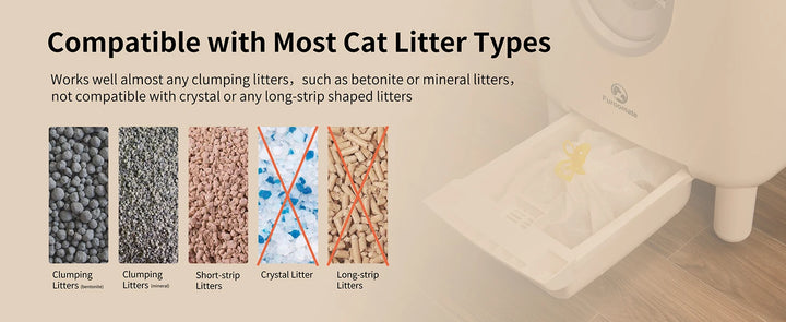 F6 Self-Cleaning Automatic Cat Litter Box