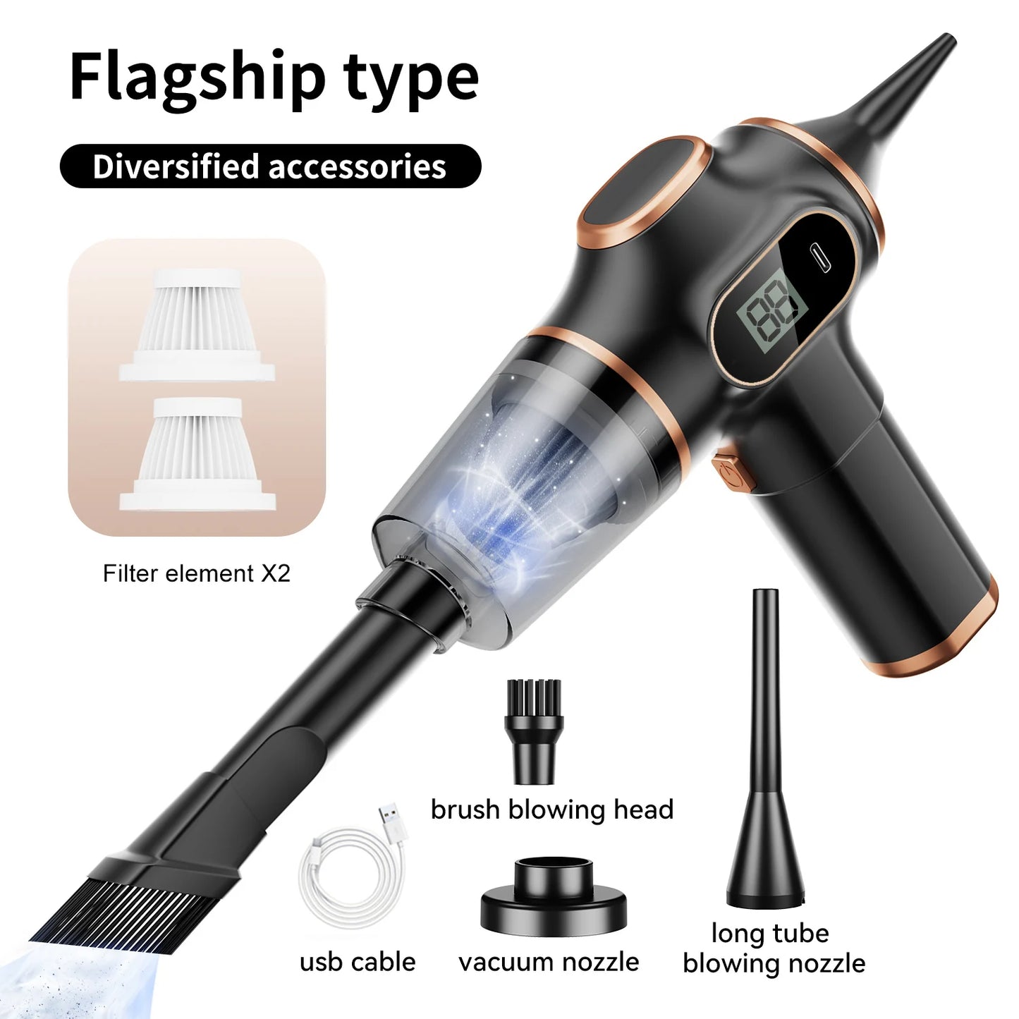Vacuum Cleaner High-Power Mini  Carpet Cleaner