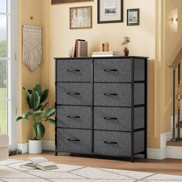 Dresser for Bedroom, Living Room, or Closet Storage
