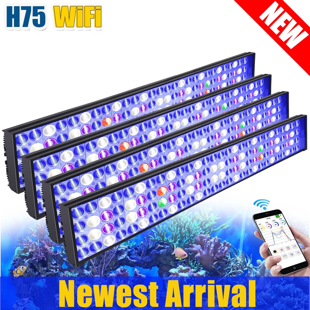 WiFi LED Full Spectrum Marine Aquarium Lamp