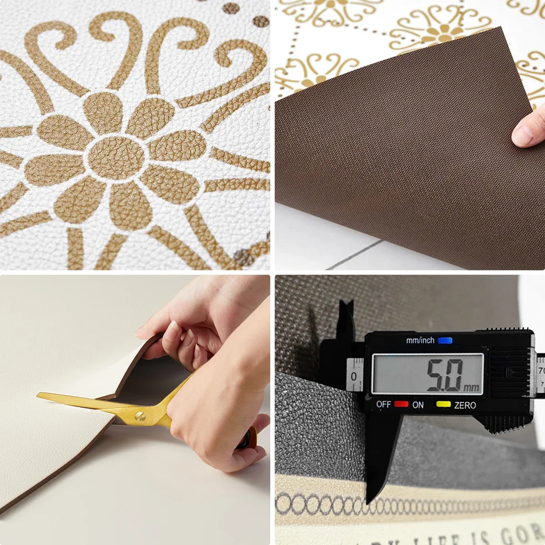 Kitchen Floor Mat Non-slip Waterproof Washable Mats