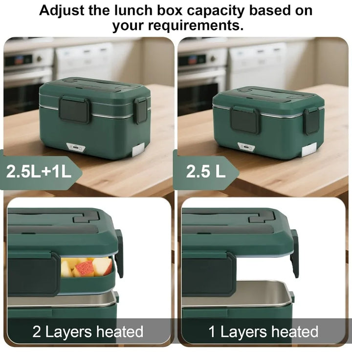 Electric Lunch Box , 12-Layer, Large Heated Lunch Box