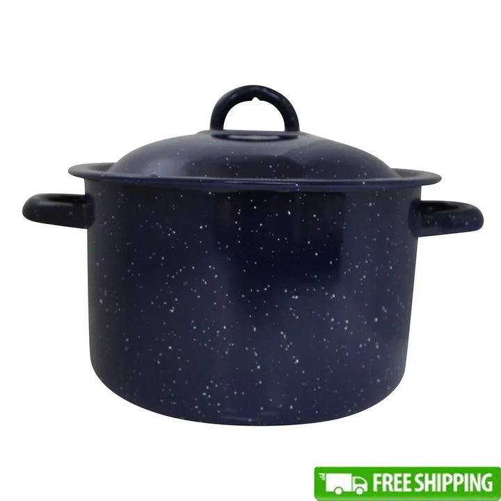 Durable Steel Soup Stews Cooking Pot Efficient
