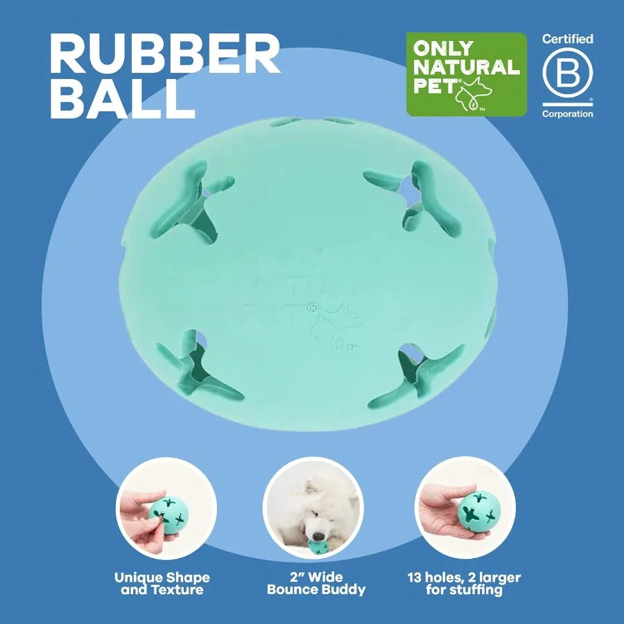 Interactive Rubber Boredom Buster  Dog Toy