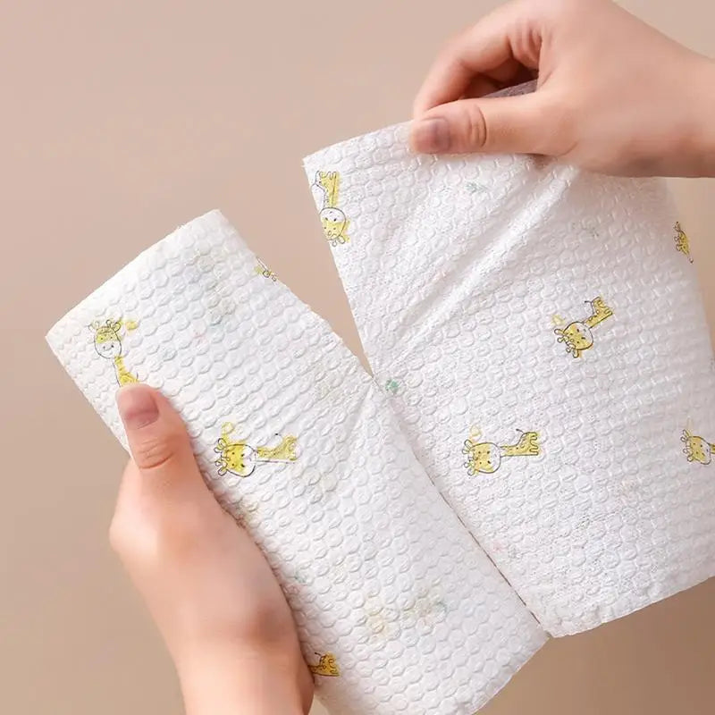 Roll Paper Towels Reusable Cleaning Towels Roll Reusable Household Cleaning Towel Kitchen Hand Towels For Home Cafe Hotel
