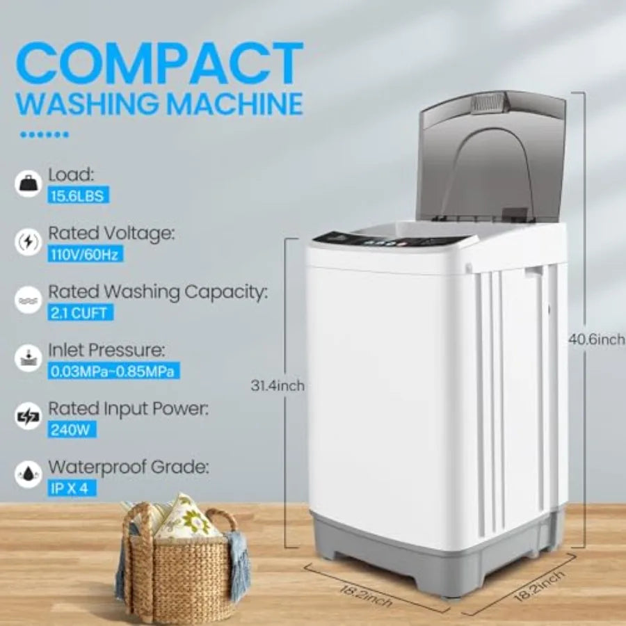2.1 Cu. Ft Portable Washing Machine