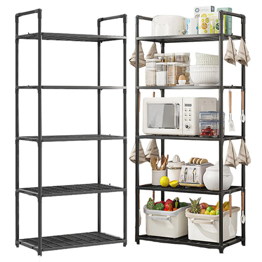 5 Tier Shelving Unit Heavy Duty Storage  66 Lbs Capacity