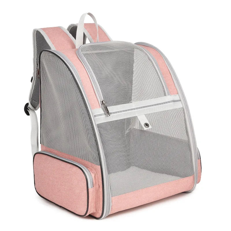 Pet Cat Carrier Bag Outdoor Travel Backpack for Cats Small Dogs Foldable portable Breathable Backpack for Cat Dog Pet Supplies