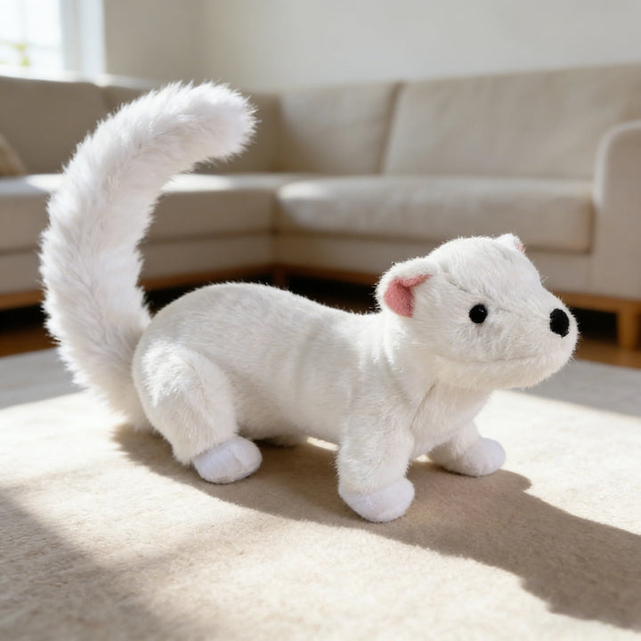 Pet Bite-Resistant Plush Interactive Toy with Sound, Suitable for Large, Medium, and Small Pets Such as Cats and Dogs, Double-Layer Fabric, Built-In Airbag