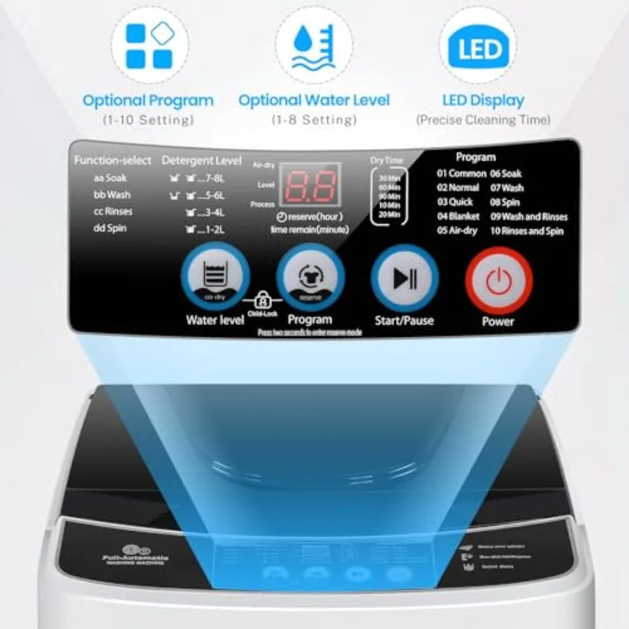 2.1 Cu. Ft Portable Washing Machine