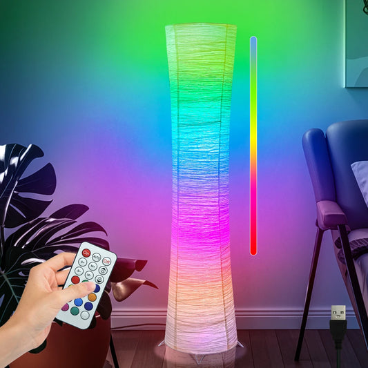 Paper lamp,color-changing LED , remote control,