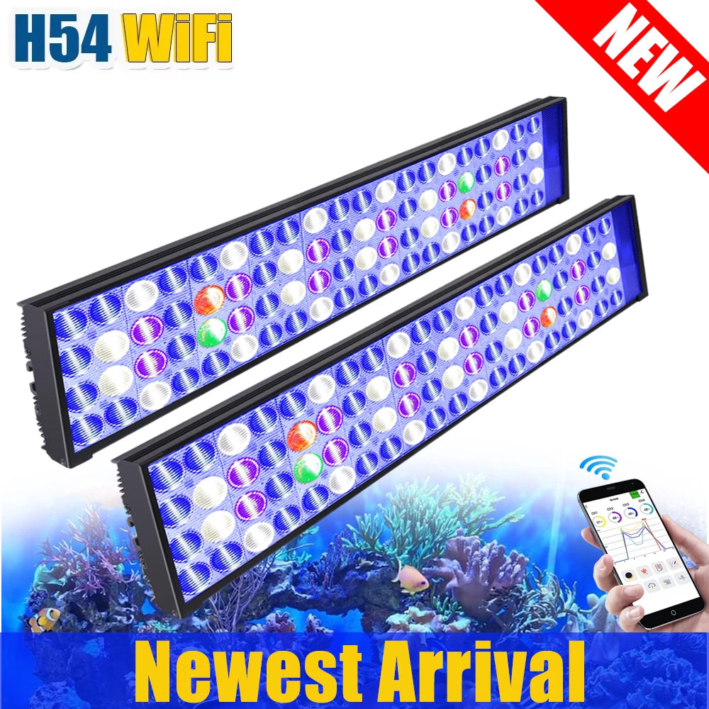 WiFi LED Full Spectrum Marine Aquarium Lamp