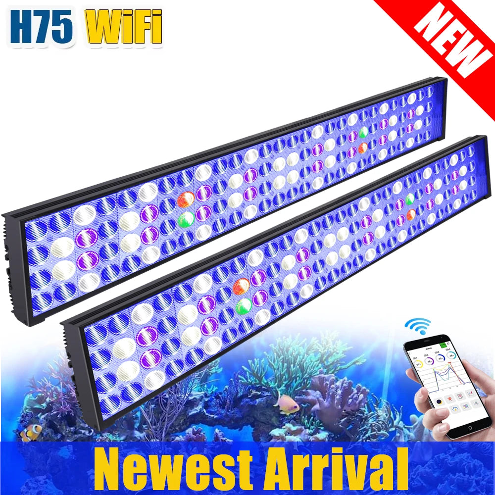 WiFi LED Full Spectrum Marine Aquarium Lamp