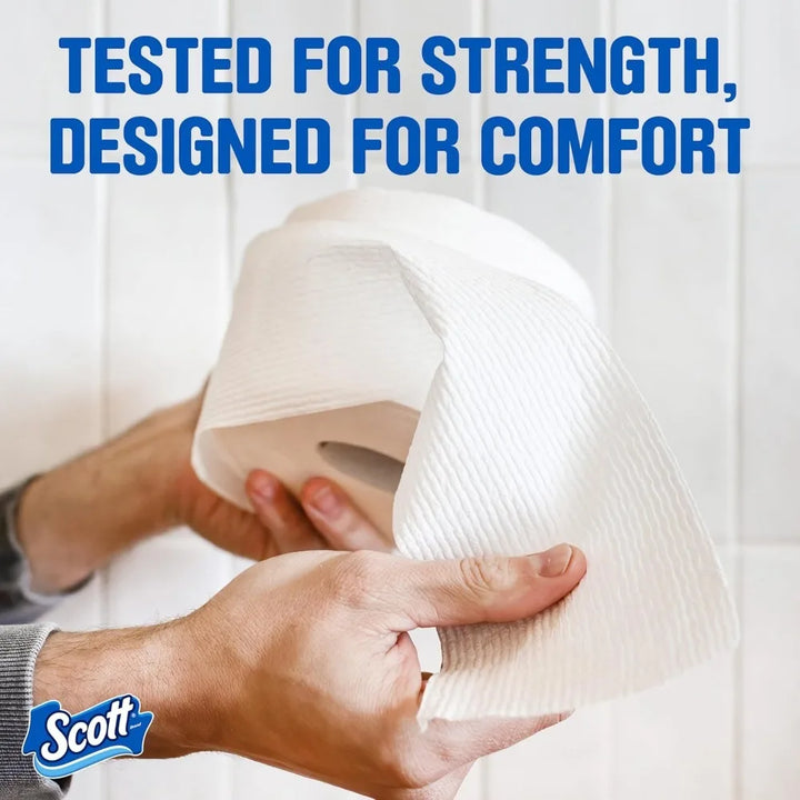 Toilet Paper, 12 Double Rolls, 231 Sheets per Roll, Septic-Safe, 1-Ply Toilet Tissue