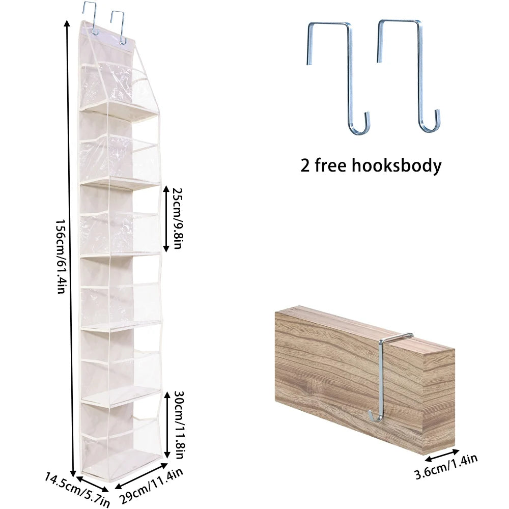Over The Door  Hanging Storage Organizer