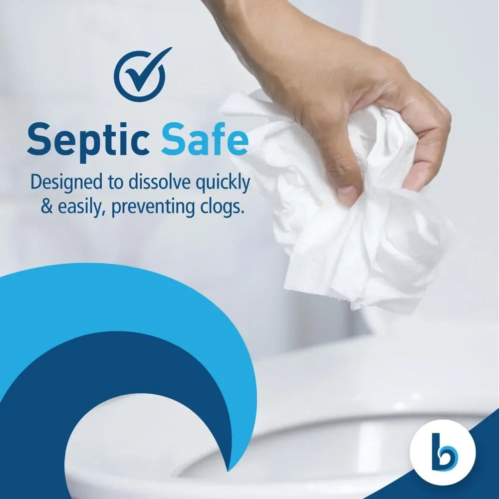 2-Ply Septic Safe Toilet Tissue