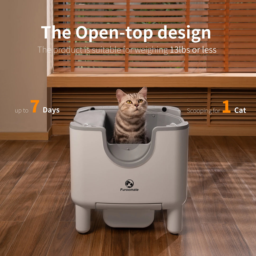 F6 Self-Cleaning Automatic Cat Litter Box