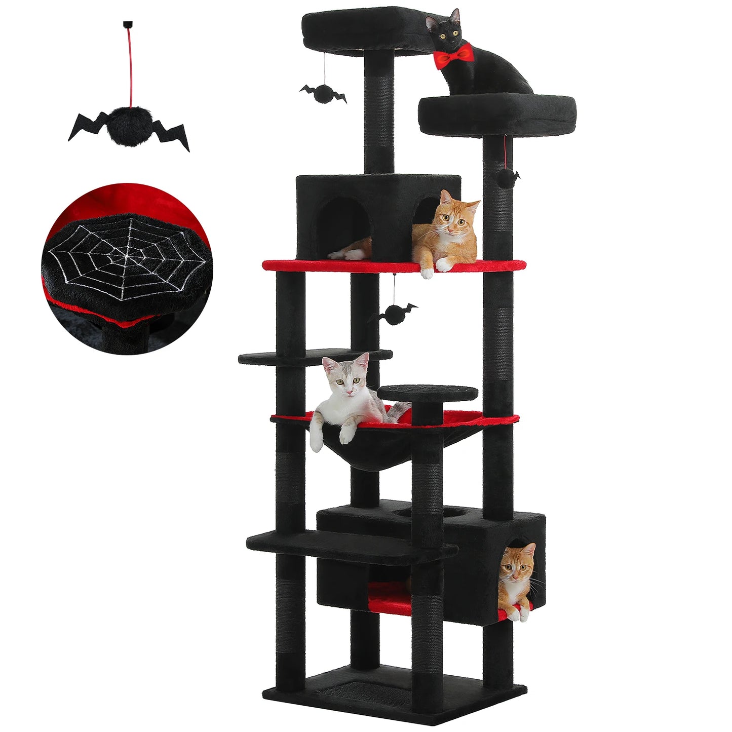 Large Cat Tree  for Indoor Cats  Scratching