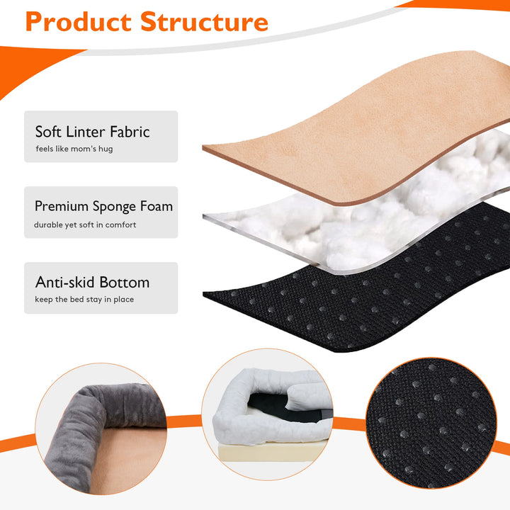 Dog Bed Sleeping Mat  and Removable Cover