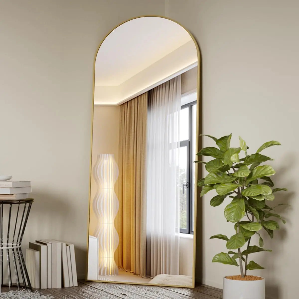 Arched , 71"x26"  Hanging or Leaning , Full Body Mirror