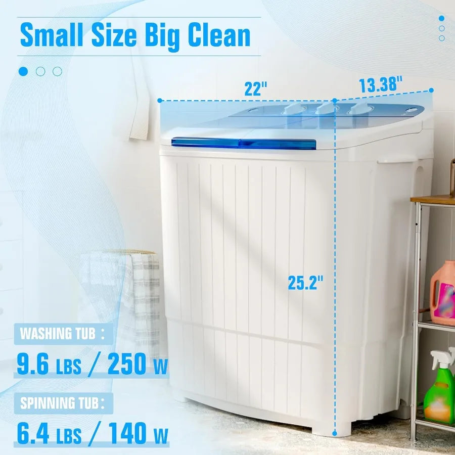 Portable Twin Tub Washing Machine