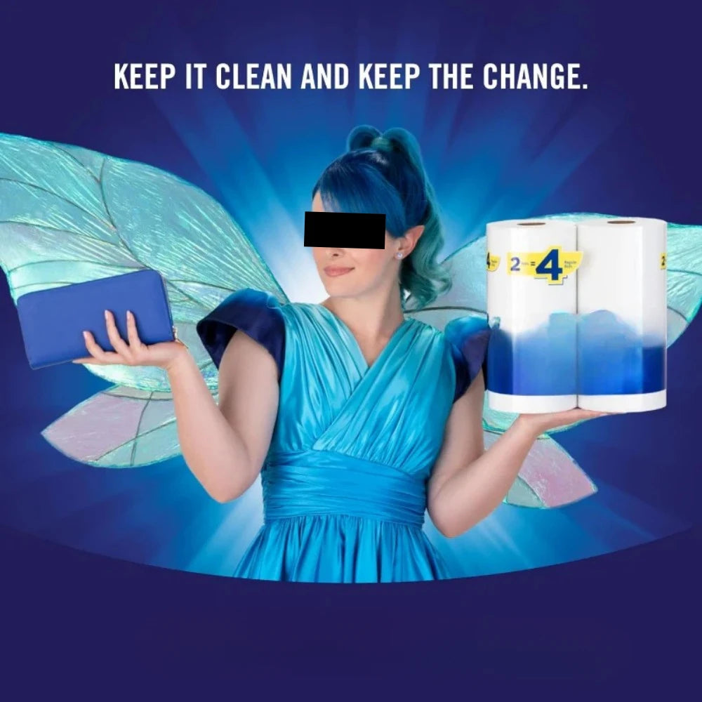 Paper Towels, 2 Double Rolls