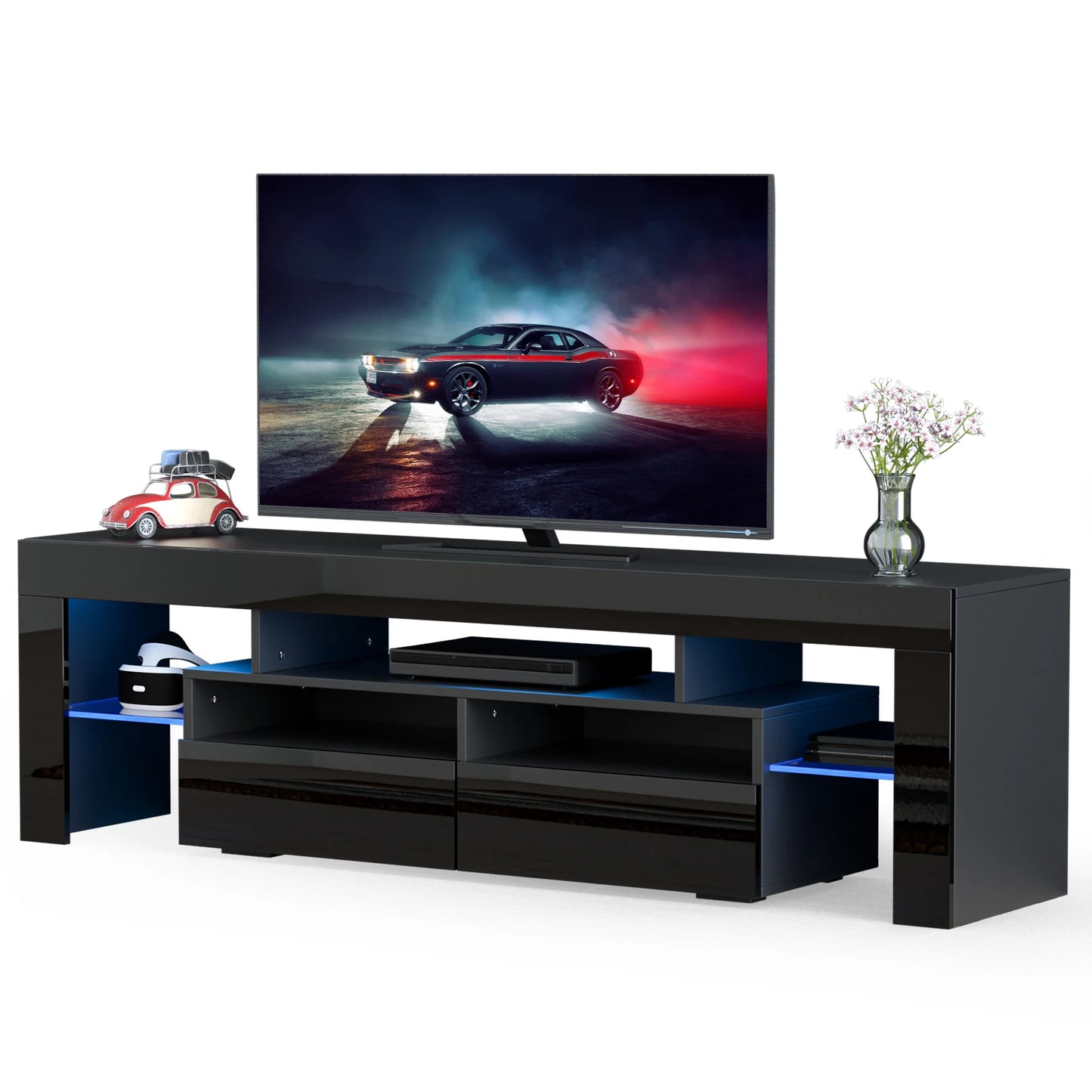 LED  Stand for 75/70/65 inch TV  with Storage Drawers