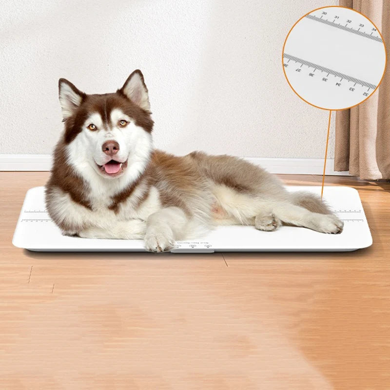 Large Pet Weight Scale Pet Electronic Scale 100kg Large Pet Scale Precision Weighing Device Covering Pets All Sizes Dog Supplies