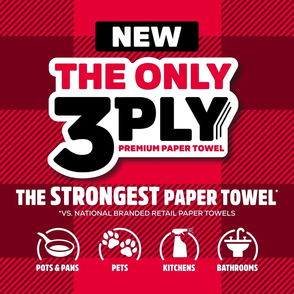 Strongest 3-Ply Paper Towels 1