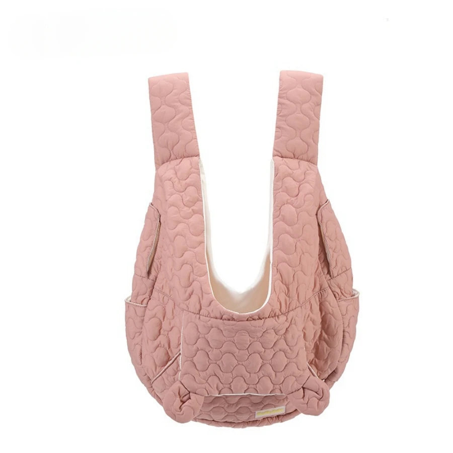 Pet Carrier Bag Extra Large Capacity Chest Backpack Dog and Cat Outdoor Bag Waterproof and Wind Resistant Portable Pet Bag