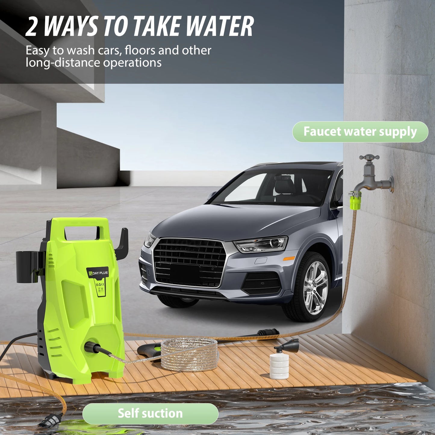High Pressure Washer Cleaner  Portable Washer