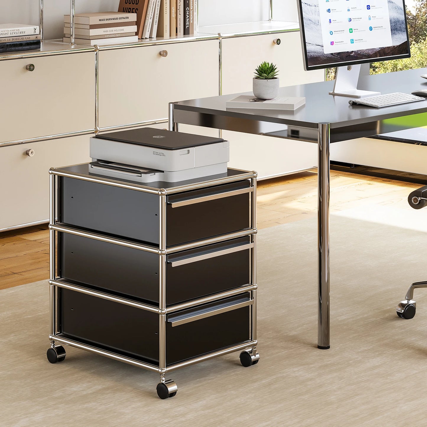 Lateral 3 Drawer File Cabinets ,Home Office   Tables