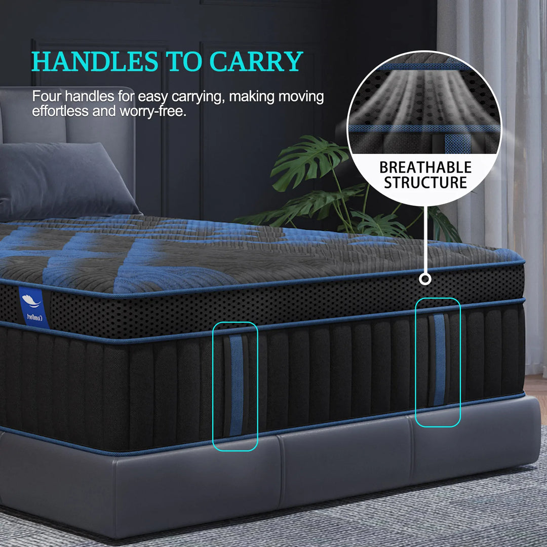 Gel Foam Mattress Medium Firm Motion Isolation