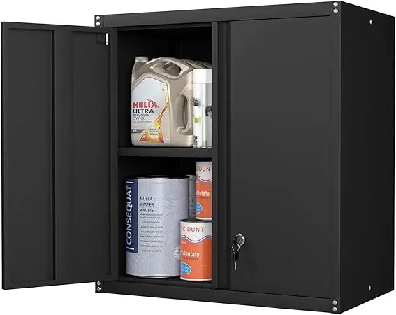 Sturdy Metal Storage Cabinet 65-Slot Organizer