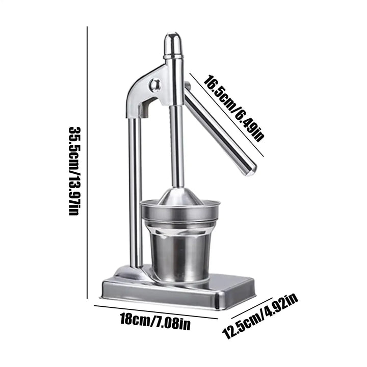 Stainless Steel Manual Juicer Handheld Vegetable Fruit Orange Juice Maker Home Squeezer Extractor Citrus Press Kitchen Tools