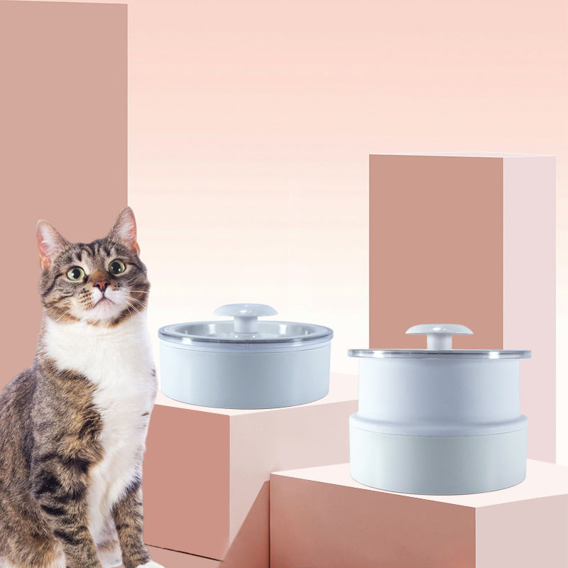 Foldable Pet Drinking Fountain Luminous Automatic Drinking Fountain